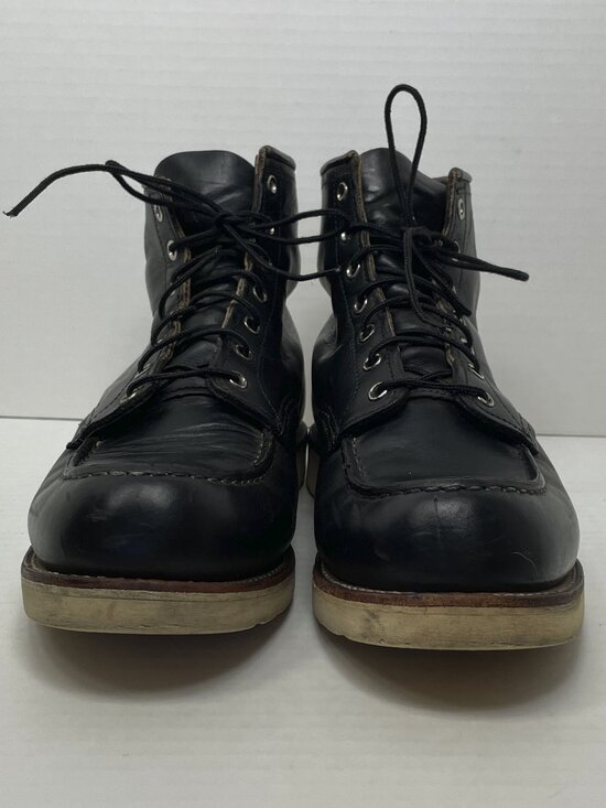 Red Wing Boots Men’s Size 11 D Leather 8890 Black Lace Up Work See Pics main image 10